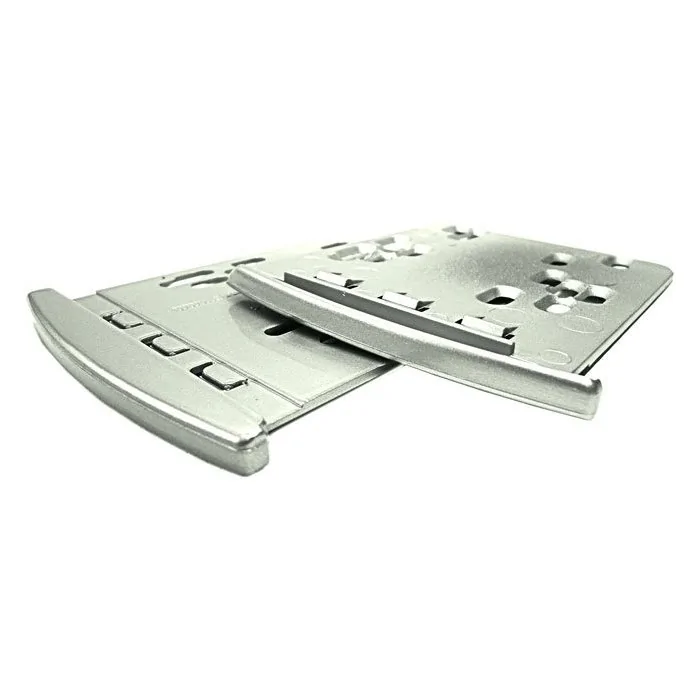 Moldura de Som Lateral 2 Din Prata - EXPEX EPX334
