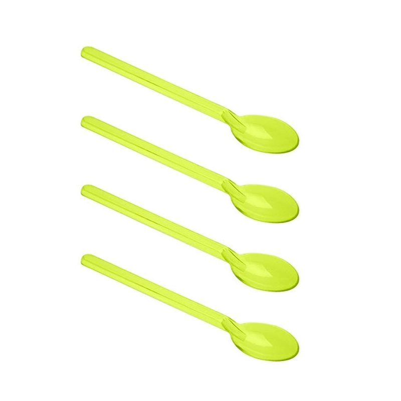 Colher Mini Amarelo Bebe 8170 Clean Wave