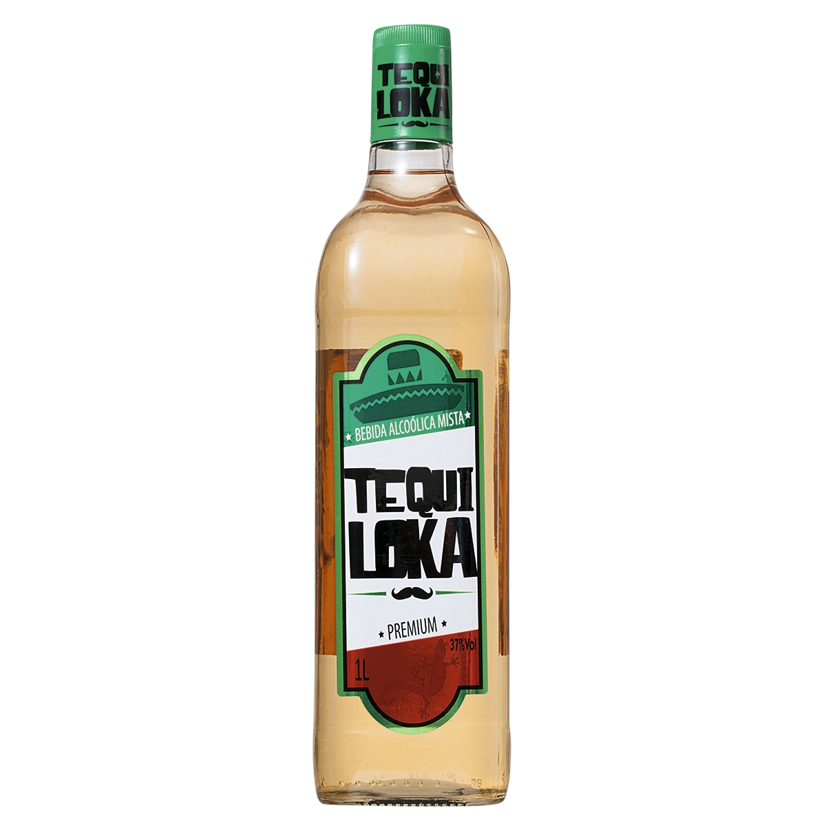 Bebida Mista Alcoólica Tequiloka Gold Garrafa 1l