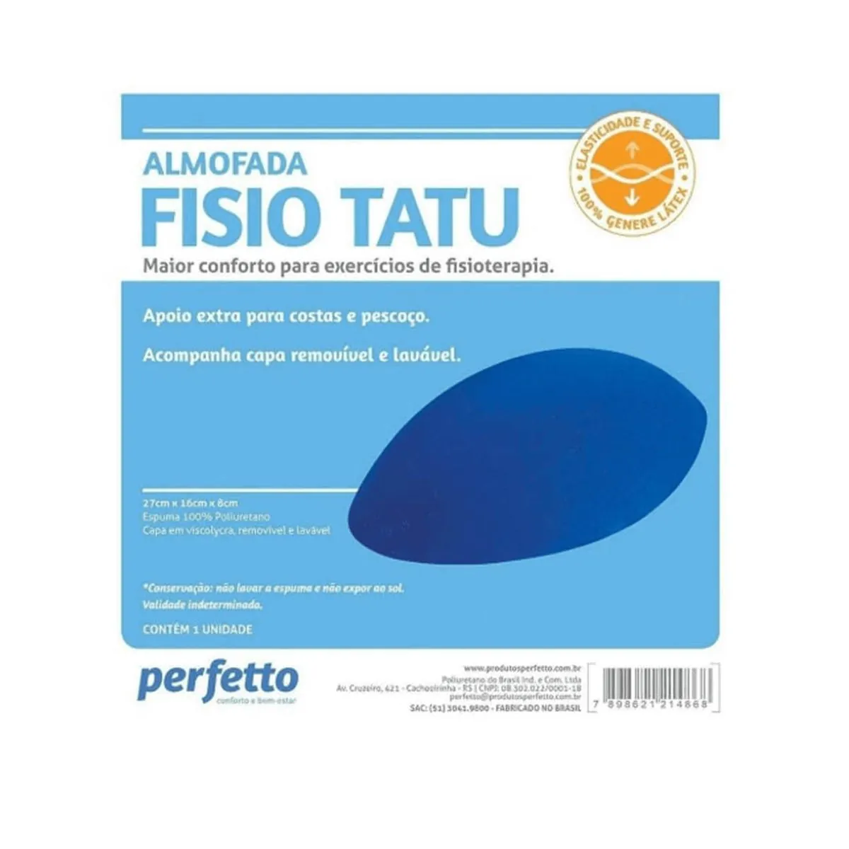 Almofada Fisio Tatu - Perfetto Almofada Fisio Tatu - Perfetto