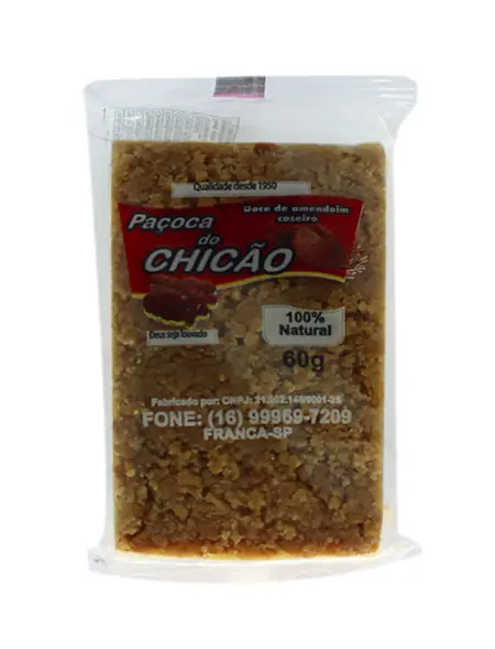 Pacoca Do Chicao 60g