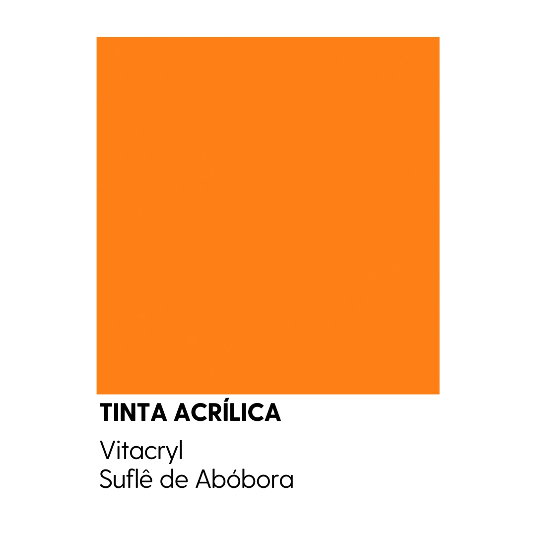 Tinta Emborrachada Acetinada Laranjas - Suflê De Abóbora - 3 6 Lts