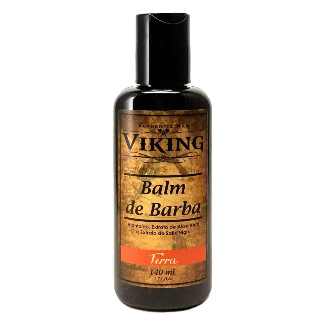 Balm Para Barba Linha Terra 140ml Hidrata e Tonifica Viking