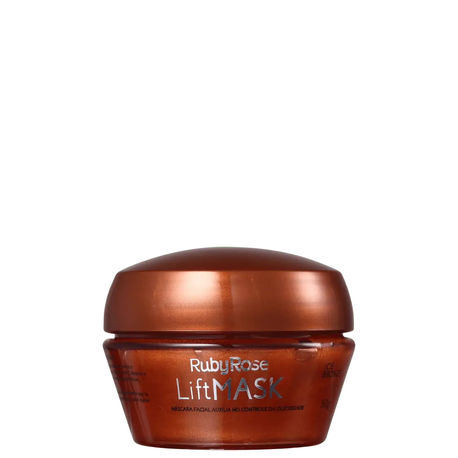 Mascara Facial Ruby Rose Hb 403 Lift Mask Bronze Controle Da Oleosidade 50g