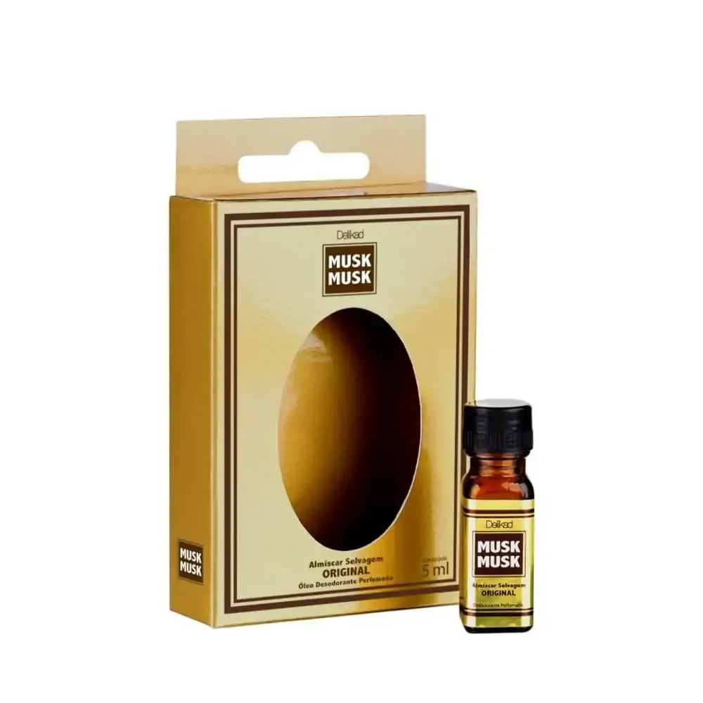 Musk Musk Alimscar Selavagem Óleo Perfumado 5ml
