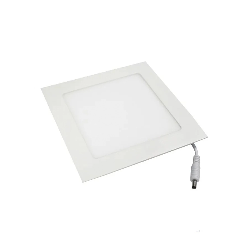 Painel Plafon De Embutir Quadrado 17cm Led 12w 3000k Bivolt