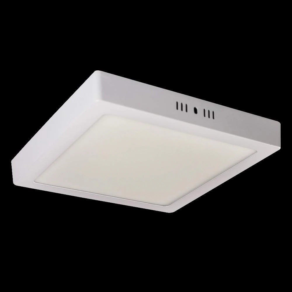 Painel Plafon De Sobrepor Quadrado Branco 16cm Led 12w 6500k Bivolt