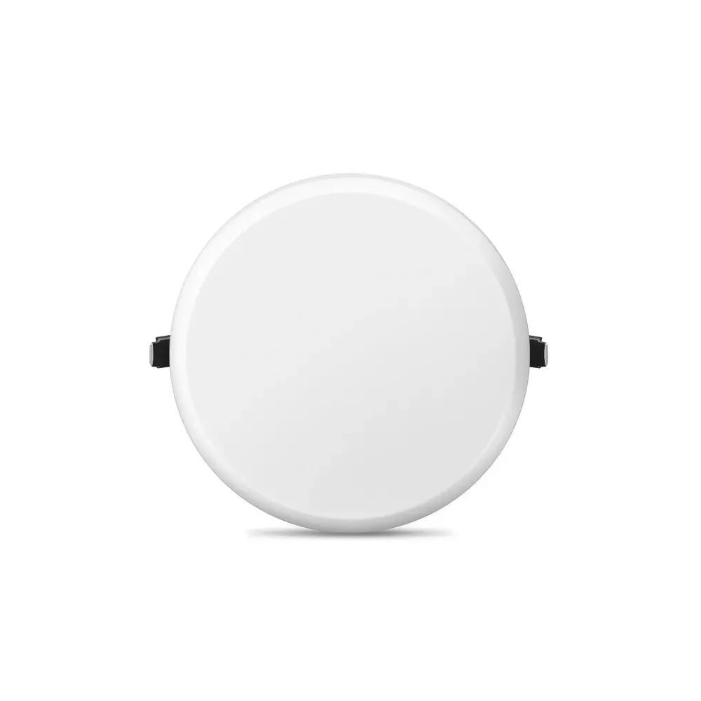 Painel Led Redondo Borda Infinita 32w Em 21,5ø Bivolt Abs Branco Frio U