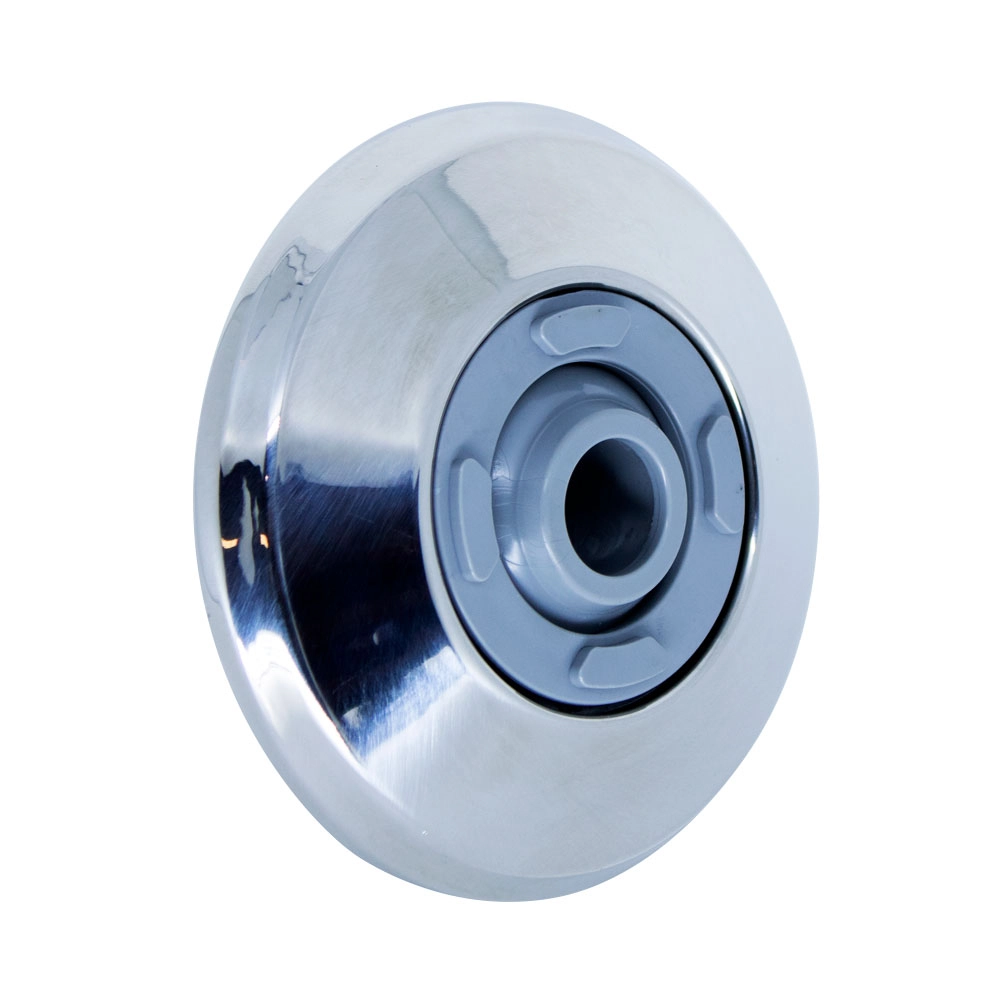 Dispositivo De Retorno Direcionável P/ Piscina Alvenaria Brustec Em Abs C/ Frente Inox 316l 50mm