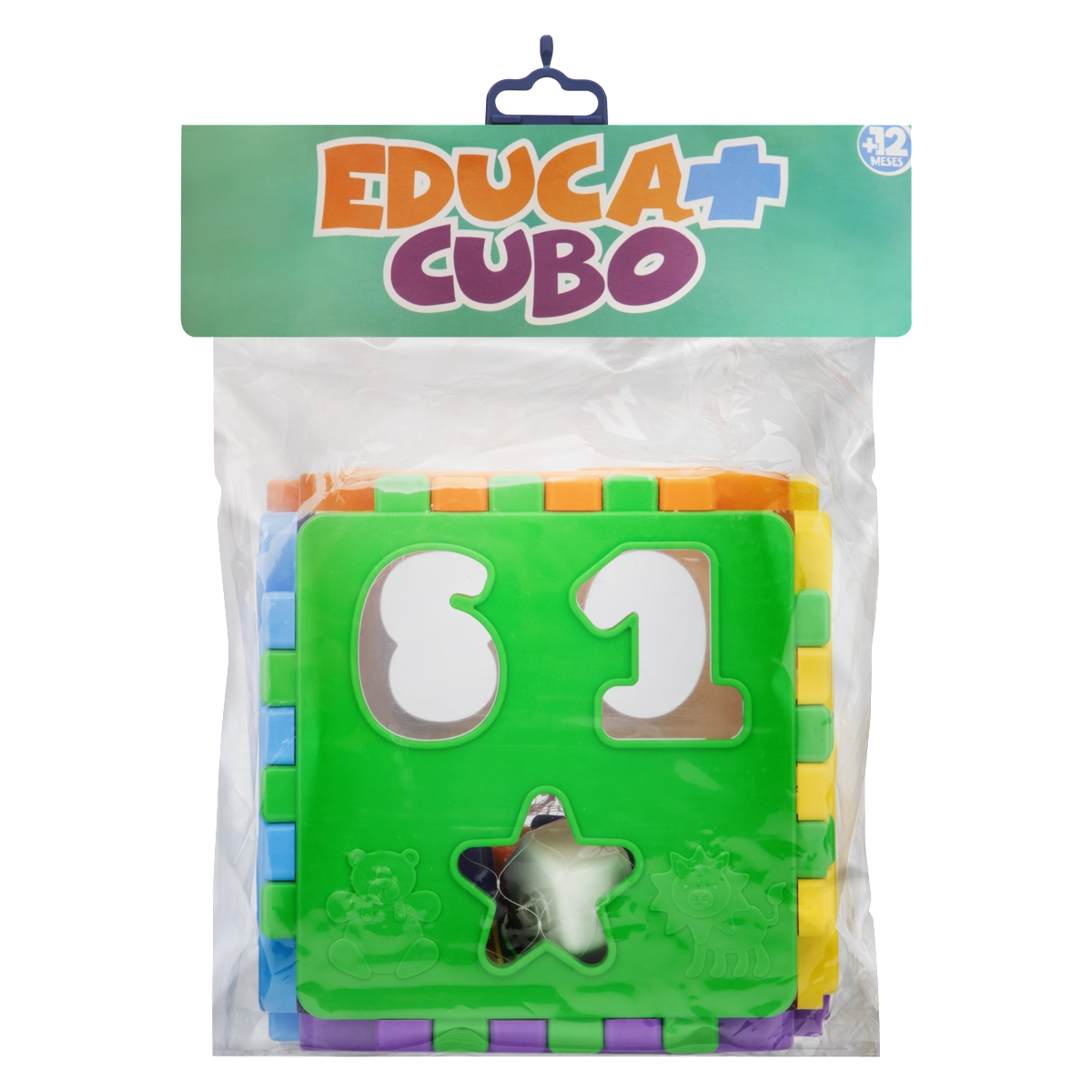 Brinquedo Para Bebê Cubo Educa Mais Kendy