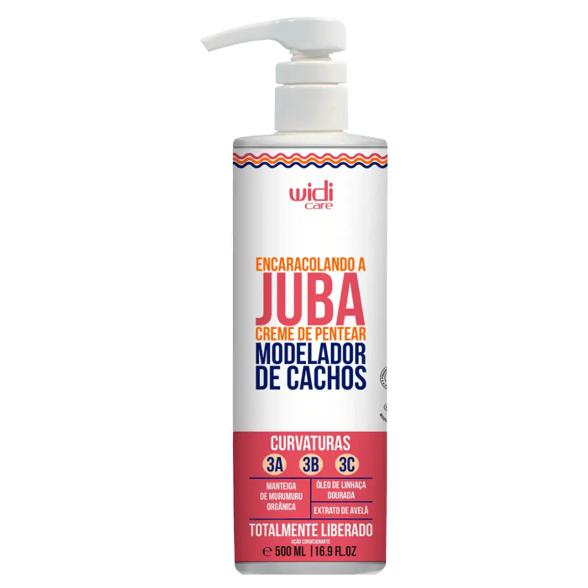 Creme Para Pentear Widi Care Encaracolando A Juba Frasco 500ml