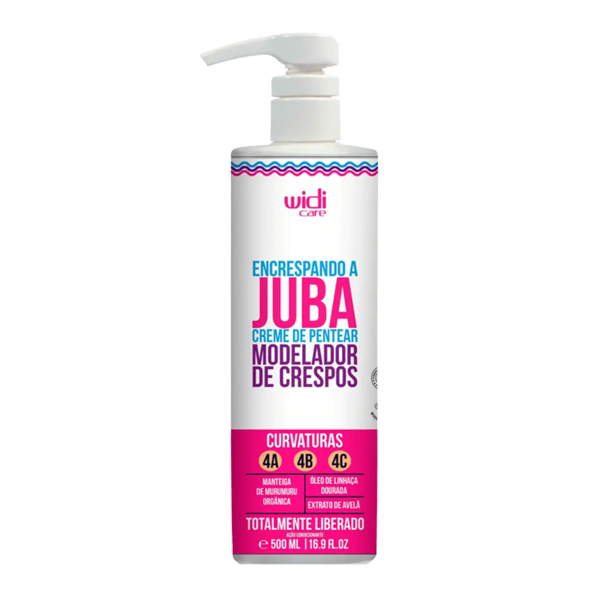 Creme Para Pentear Widi Care Encrespando A Juba Frasco 500ml
