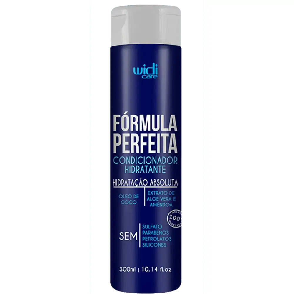 Fórmula Perfeita Condicionador Hidratante, Widi Care, Azul, Grande