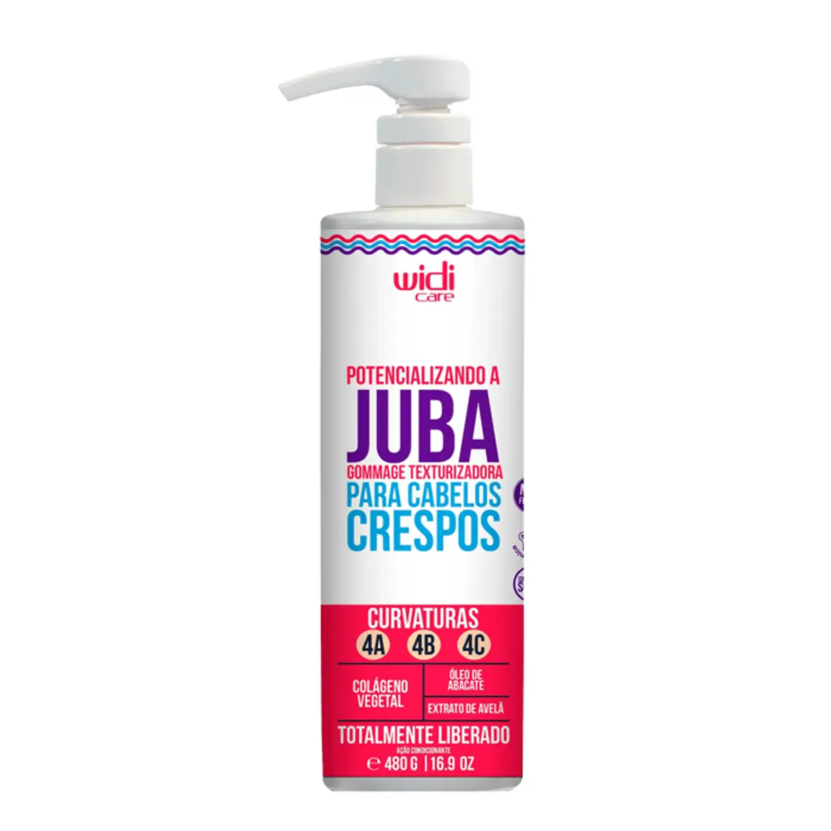 Gommage Texturizadora Widi Care Potencializando A Juba Frasco 480g
