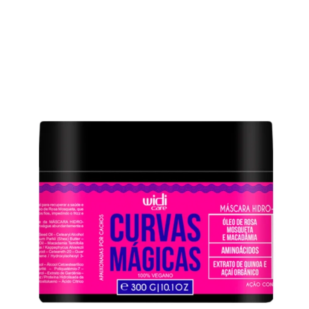 Mascara Curvas Magicas Widi Care 300g Hidro Reconstrutora