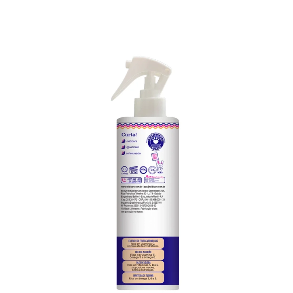 Spray Desembaracante Widi Care 300ml Penteando A Jubinha