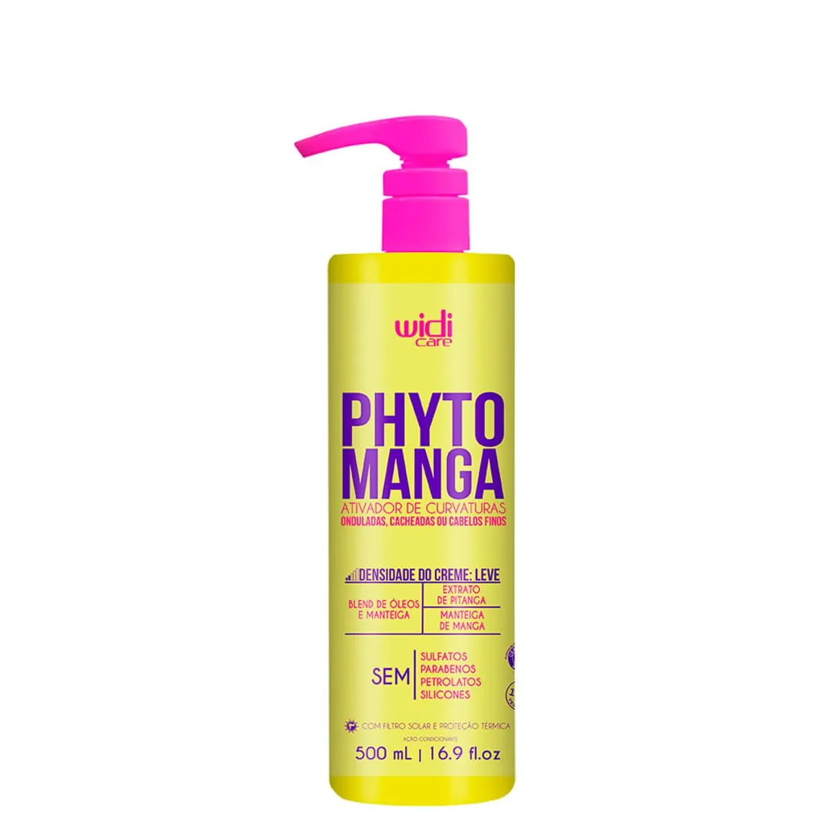 Widi Care Phytomanga Ativador De Curvaturas Efeito Leve 500ml