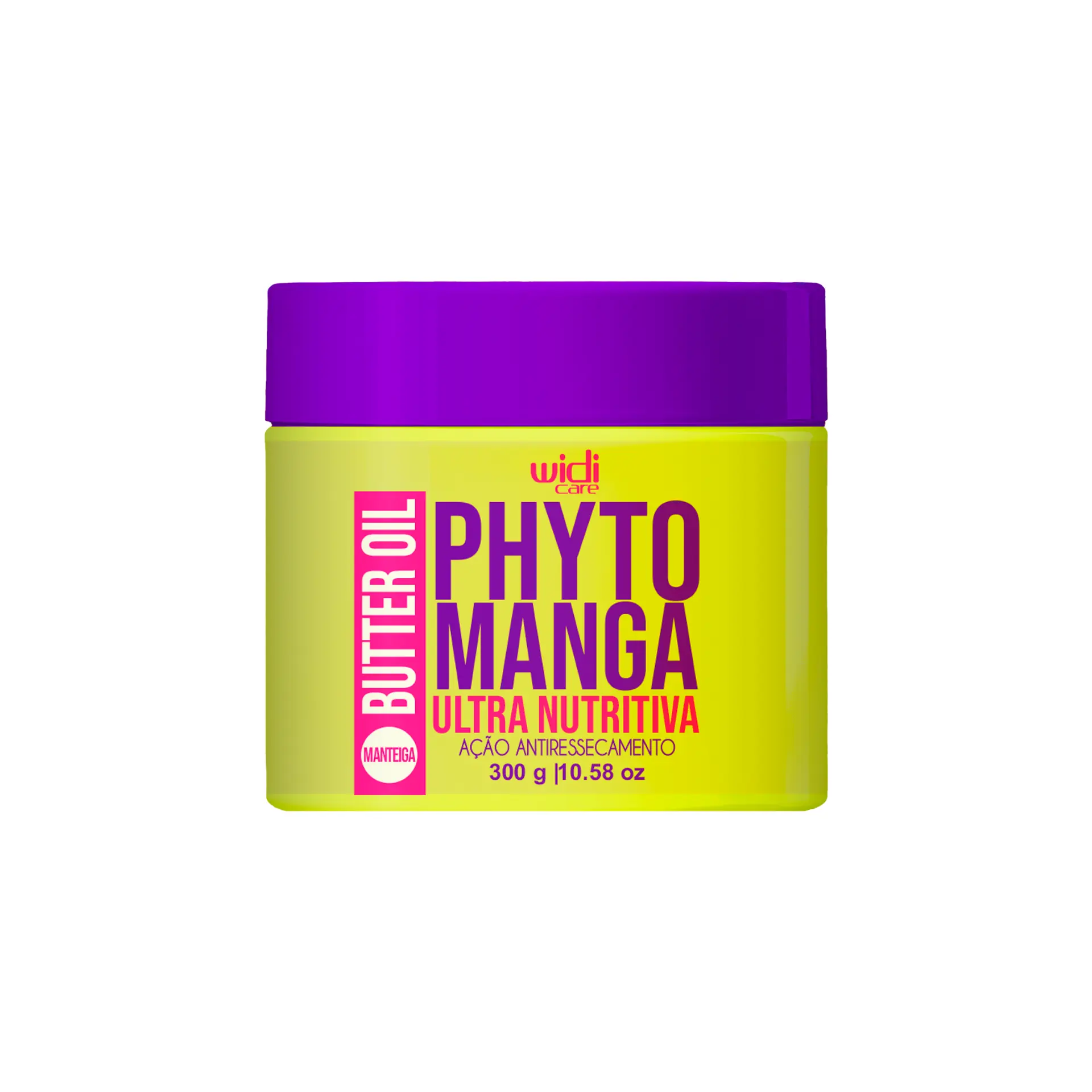Manteiga Cap Widi Care 500g Phytomanga Butter Oil Açao Ultranutritiva