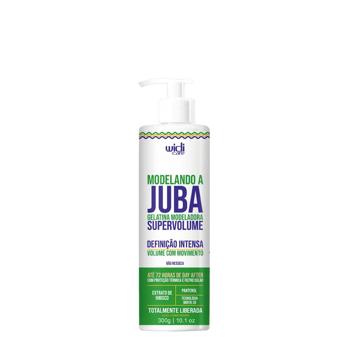 Gelatina Cap Widi Care 300g Modelando A Juba Super Volume