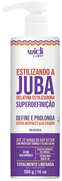 Gelatina Cap Widi Care 500g Esilizando A Juba Super Definiçao