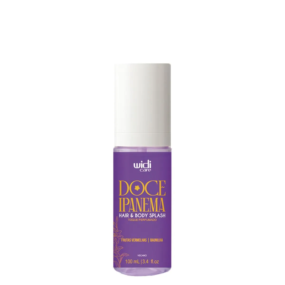 Body Splash Widi Care Cabelo E Corpo Doce Ipanema 100ml