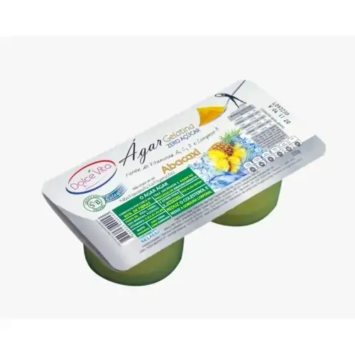 Gelatina Agar Agar Abacaxi 200gr Dolce Vita Dolce Vita