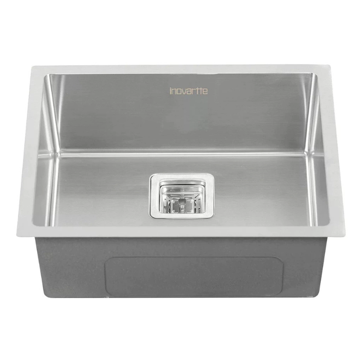 Cuba Cromada 54x44 cm Aço Inox 304 Cozinha Área Gourmet com Válvula Inovartte ICB04