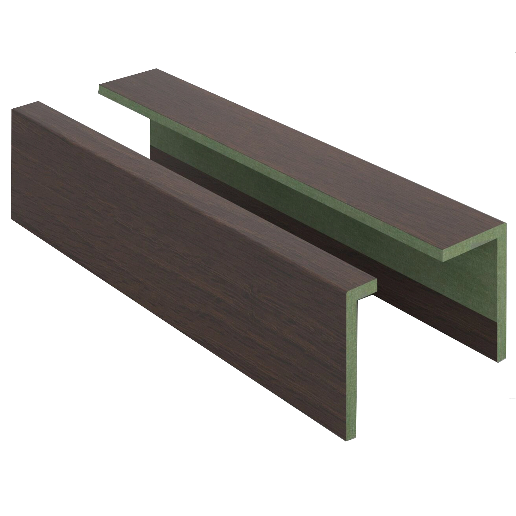 Guarnição Lisa Para Portas Madeira Imbuia 220x5cm Concrem Wood