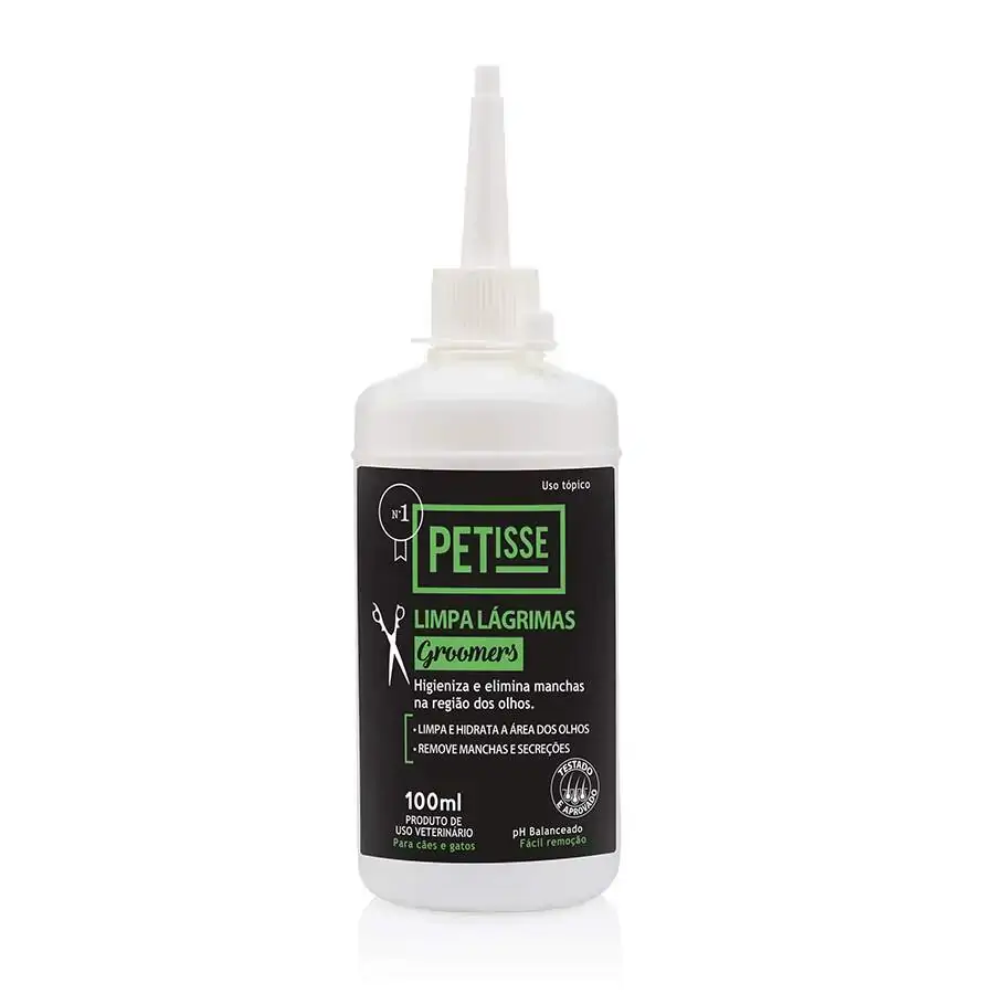 Loção Limpa Lágrimas Para Cães E Gatos Petisse 100ml