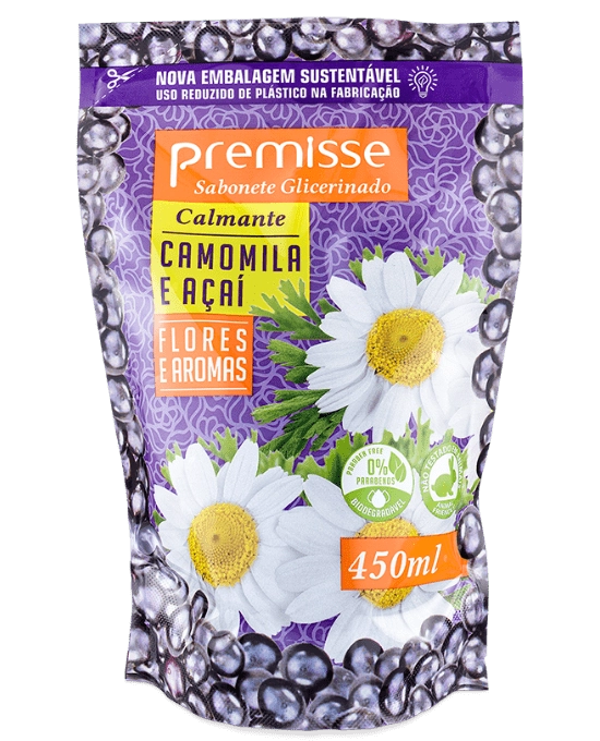 Sabonete Liq Premisse 450ml Camomila Amp;aca