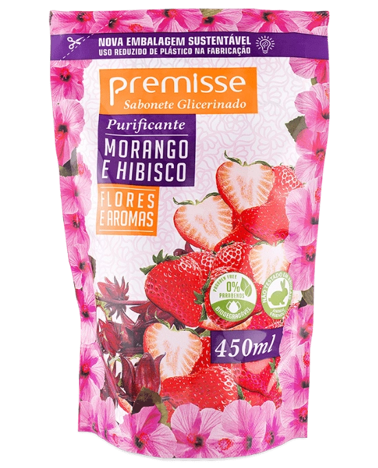 Sabonete Liq Premisse 450ml Mgo/hibisco