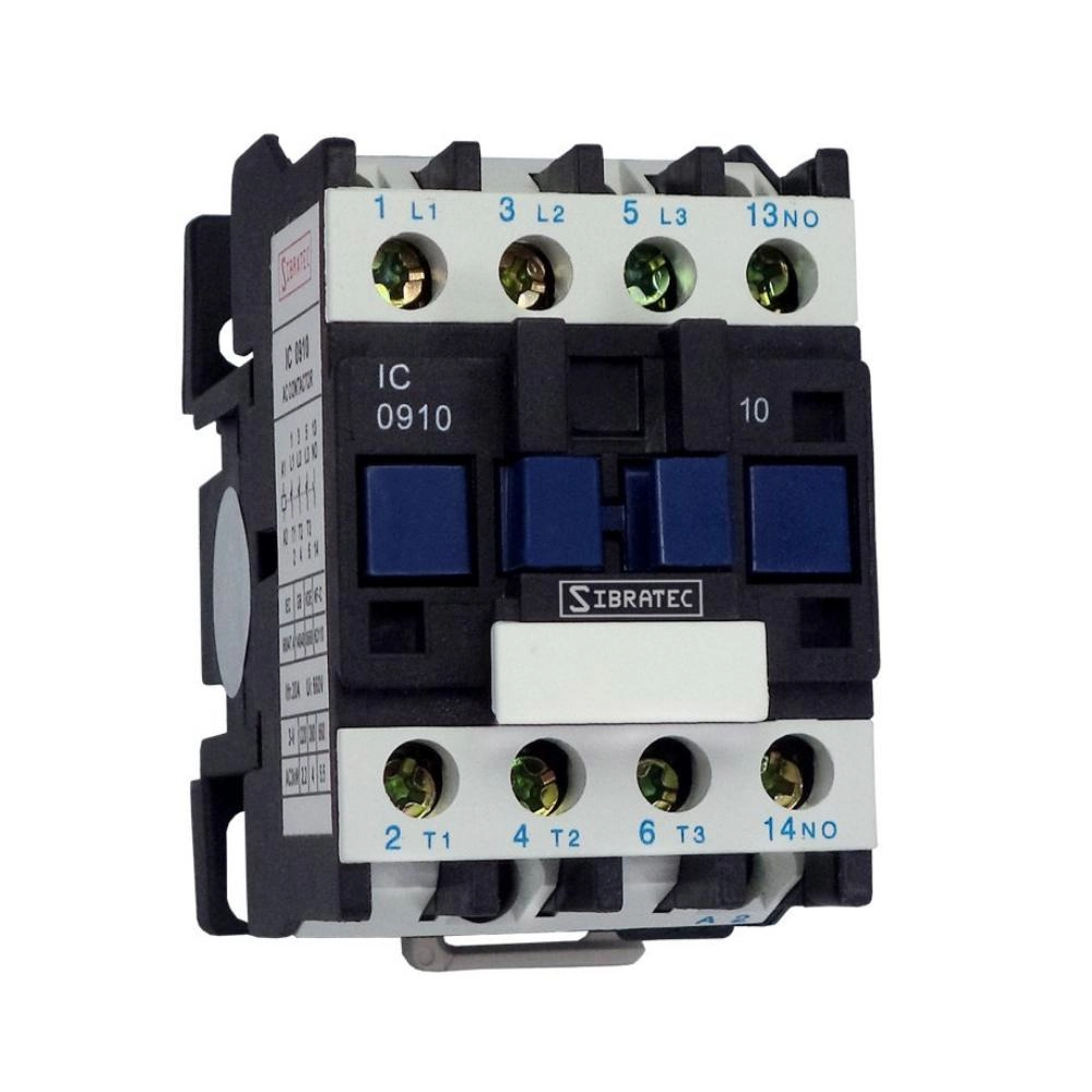 Contator Tripolar | 1na | Bobina 24vca | Ic0910 09a
