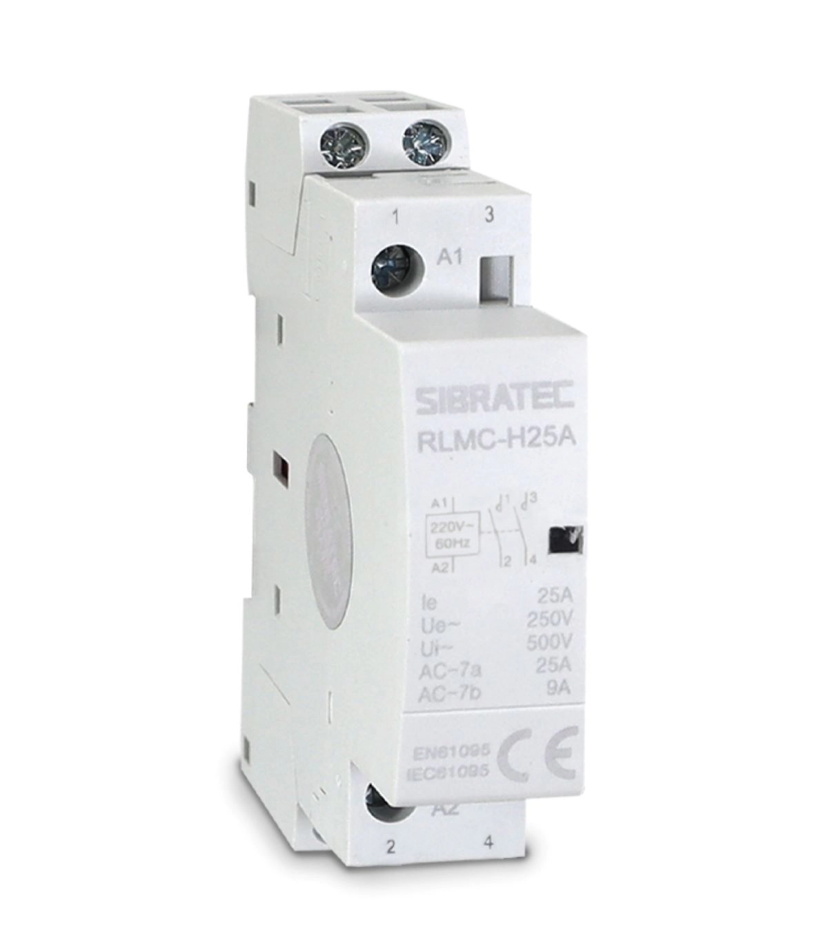 Contator Modular 25a 220v 2na - Sibratec - Rlmc-h