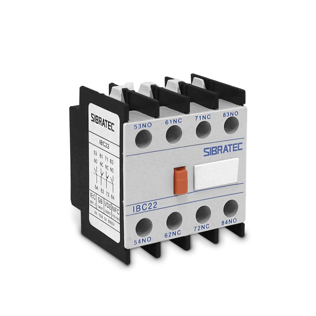 Bloco De Contato Auxiliar | Contatores Ic/cjx2s-z | Ibc22 | 2na+2nf