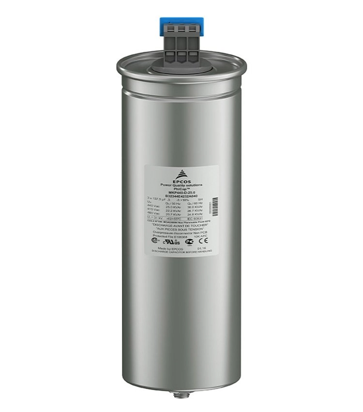 Capacitor Trifásico Mkp220-d-12.5 | 220vca 15kvar