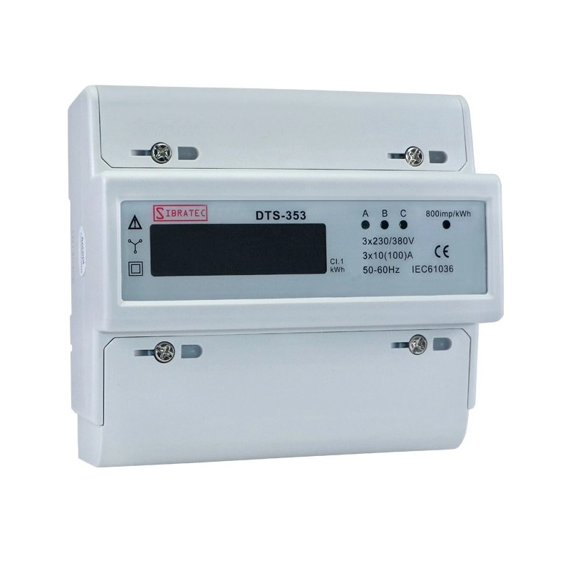Medidor De Energia Trifásico 220/380v 100a Direto Dts353