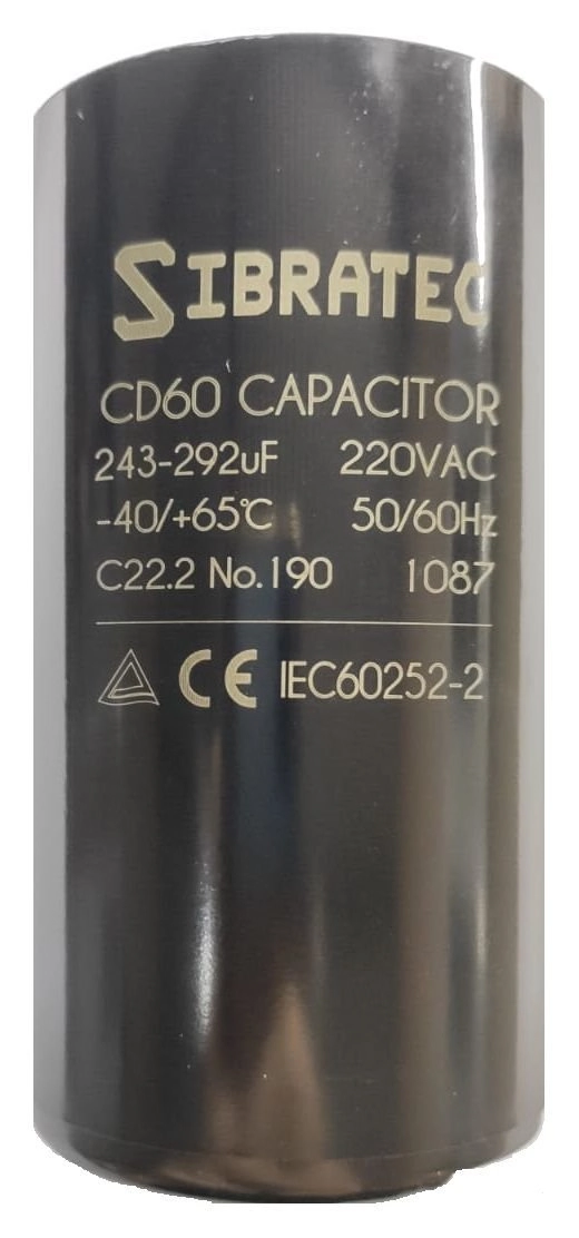 Capacitor Eletrolítico De Partida 220v 243-292µf