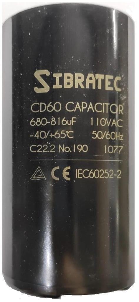 Capacitor Eletrolítico De Partida 110v 680-816µf