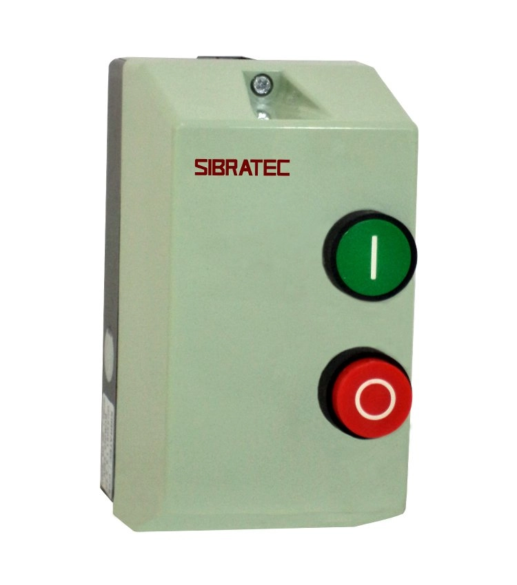 Chave Partida Direta Qcx2-091 | 220vca 1,6-2,5a | 0,25cv Mono Ou 0,33/0,5cv Trifásico