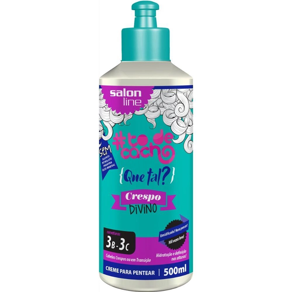 Creme Pentear To De Cacho 500ml Salon Line