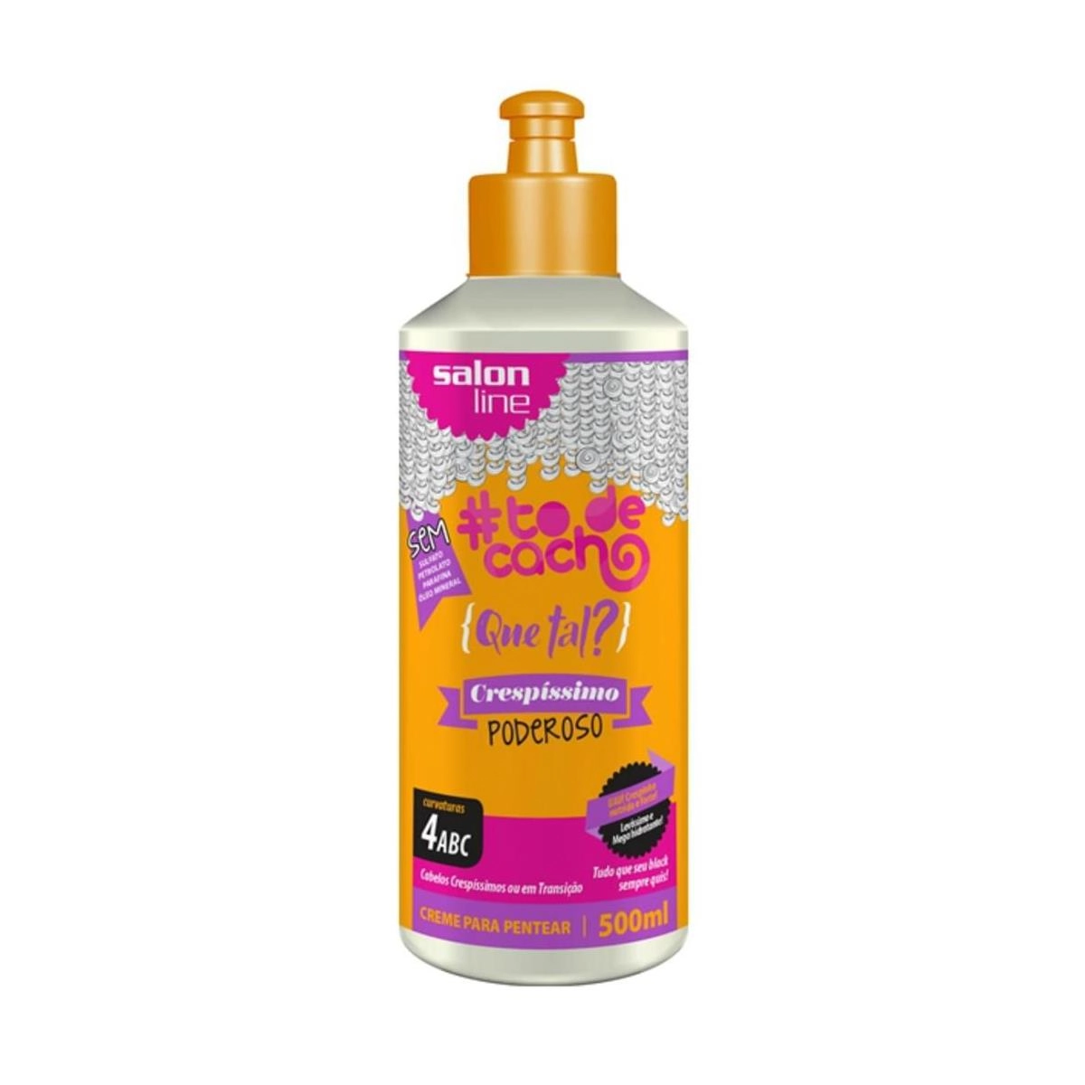 Creme Pentear To De Cacho 500ml Salon Line