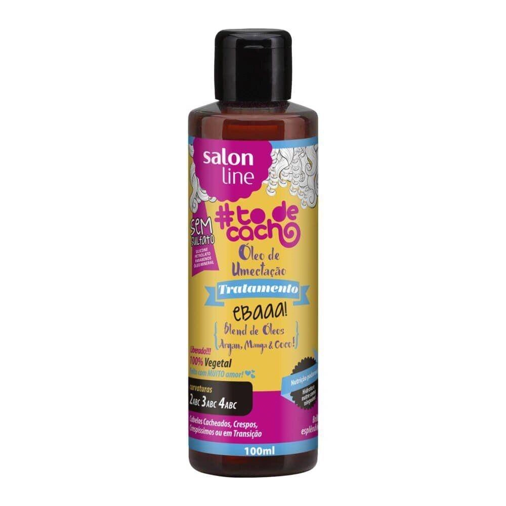 óleo De Umectação Blend De óleos Argan, Manga Coco Salon Line To De Cacho Frasco 100ml