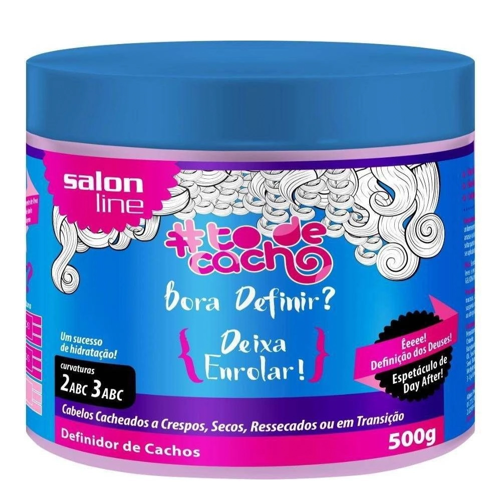 Salon Line Todecacho Bora Definir 500g Deixa Rolar