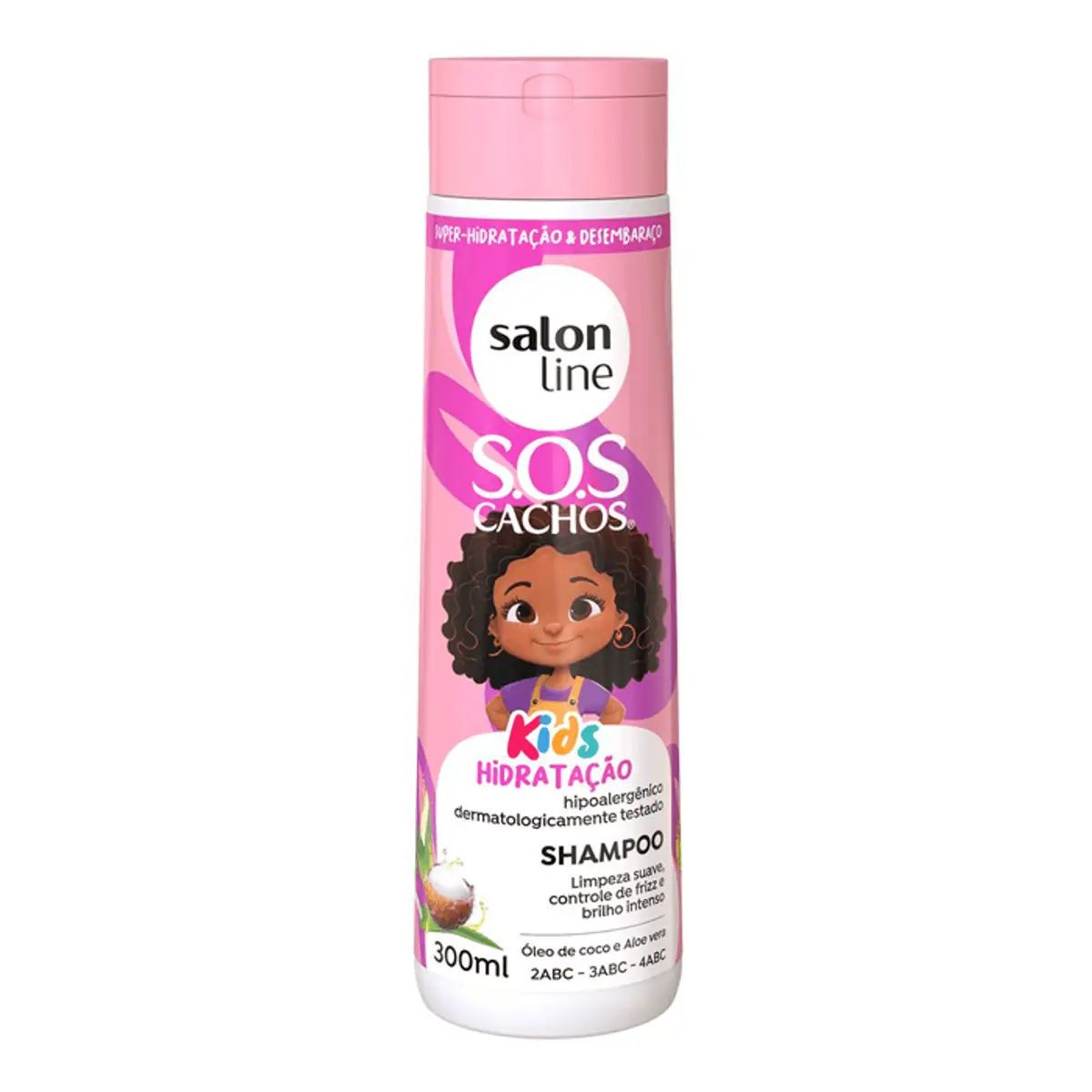 Shampoo SOS Cachos Kids Salon Line 300ml