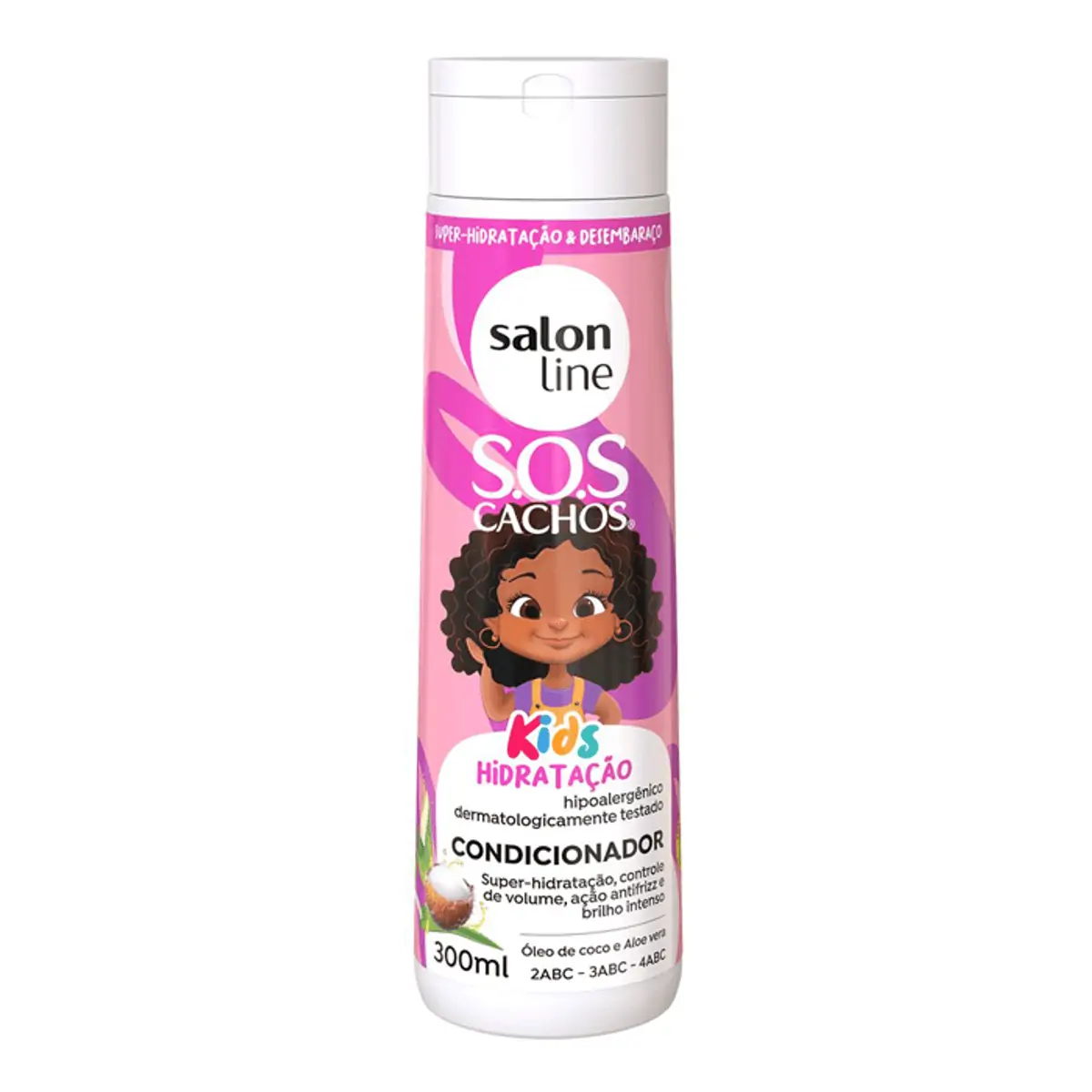 Condicionador SOS Cachos Kids Salon Line 300ml