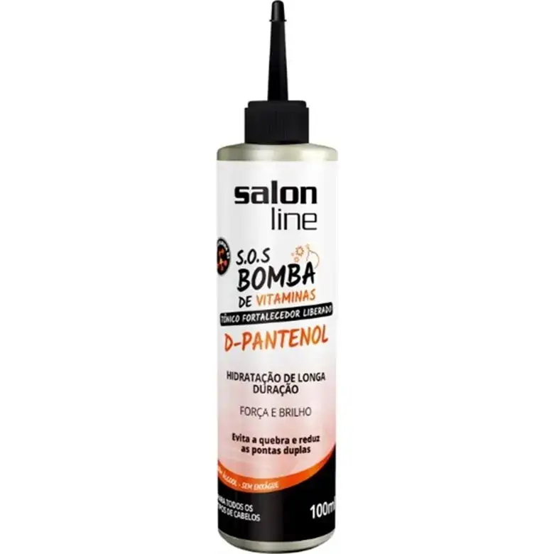 Tônico Capilar Tratamento Salon Line 100ml D Pantenol S.o.s Bomba Unit