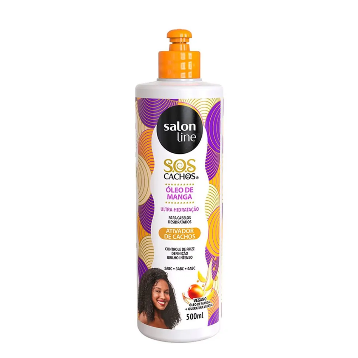Ativador de Cachos SOS Cachos Óleo de Manga Salon Line 500ml