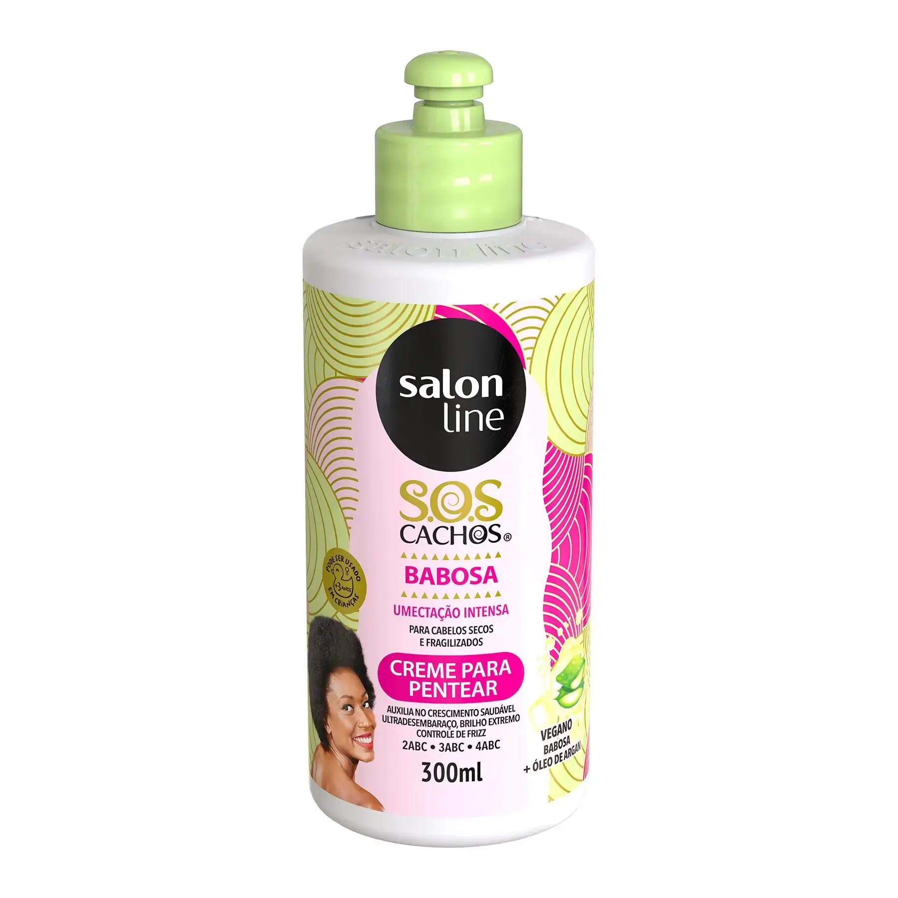 Creme para Pentear SOS Cachos Babosa e Óleo de Abacate 300ml