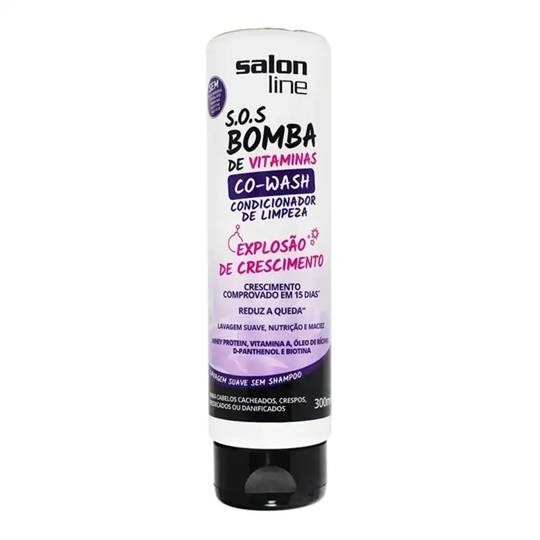 Condicionador Uso Diário Salon Line 300ml Sos Bomba Co Wash Unit