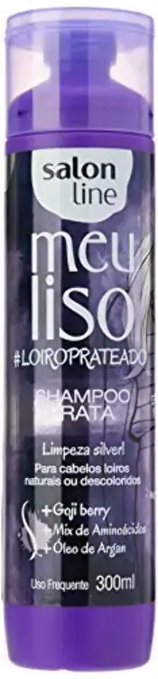 Sh Salon Line Prata Meu Liso L.prateado